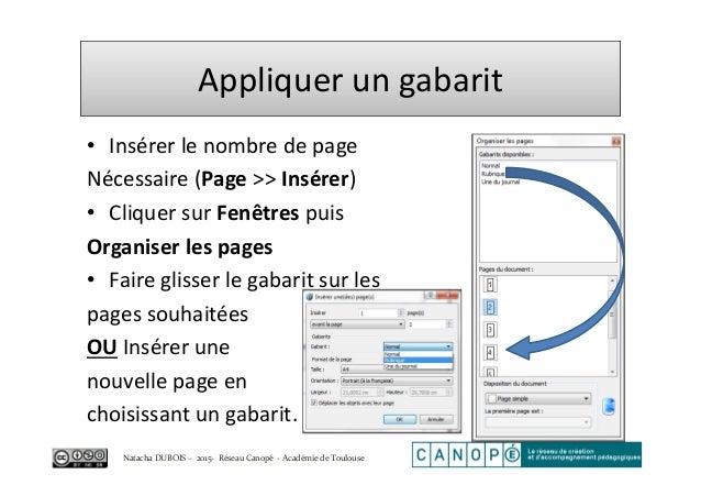 gabarit scribus gabarit scribus